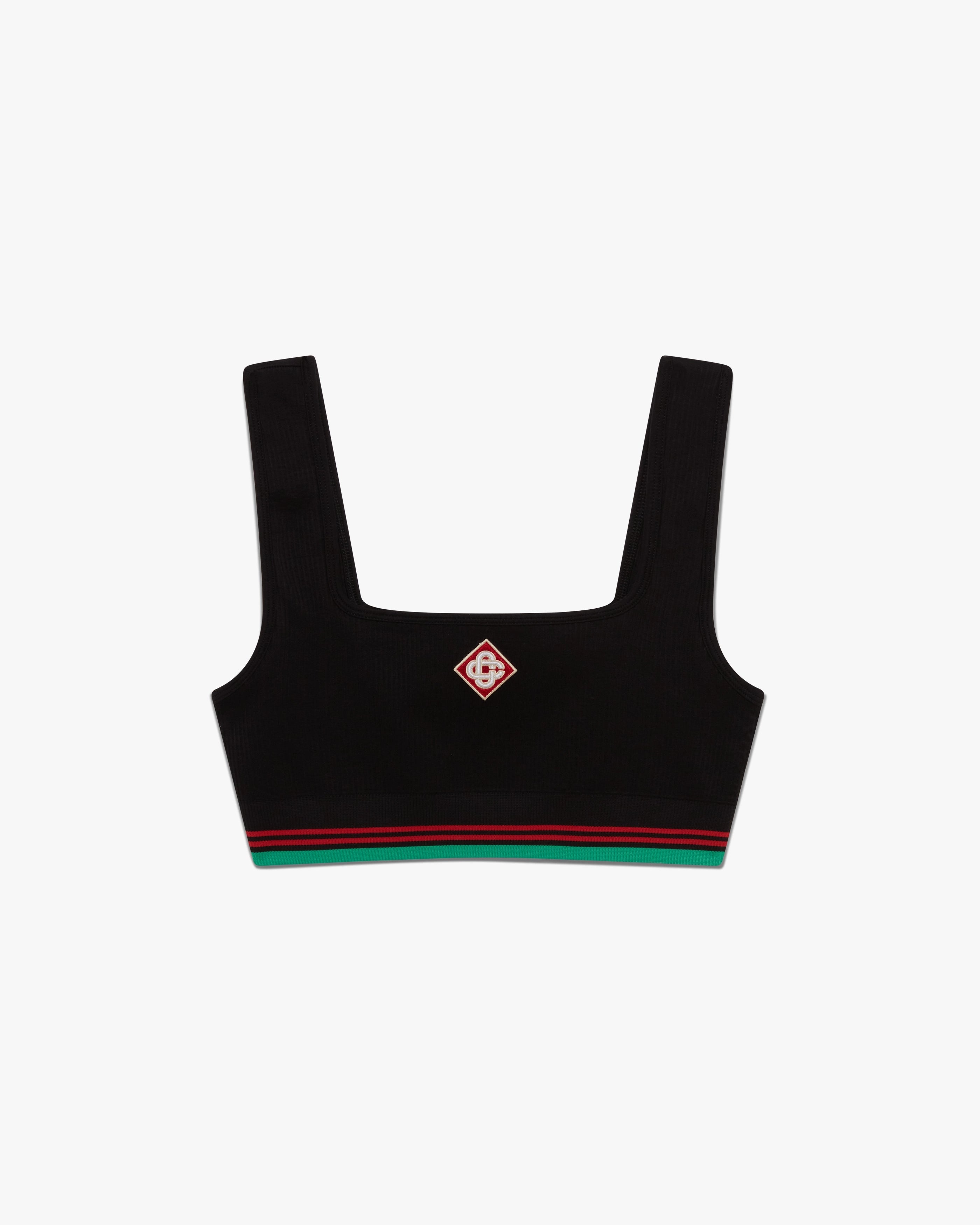Black Seamless Bralette