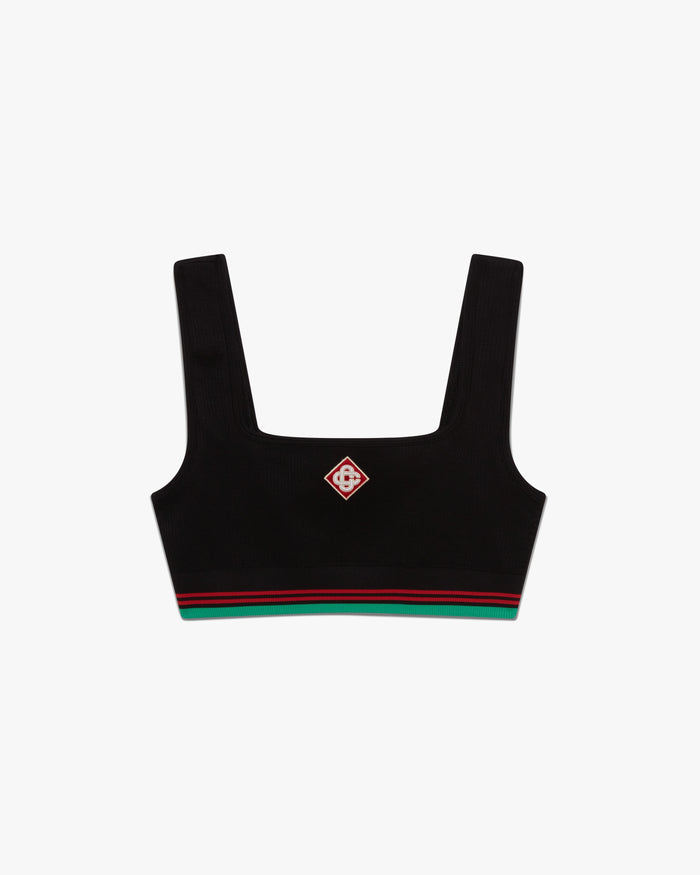 Black Seamless Bralette