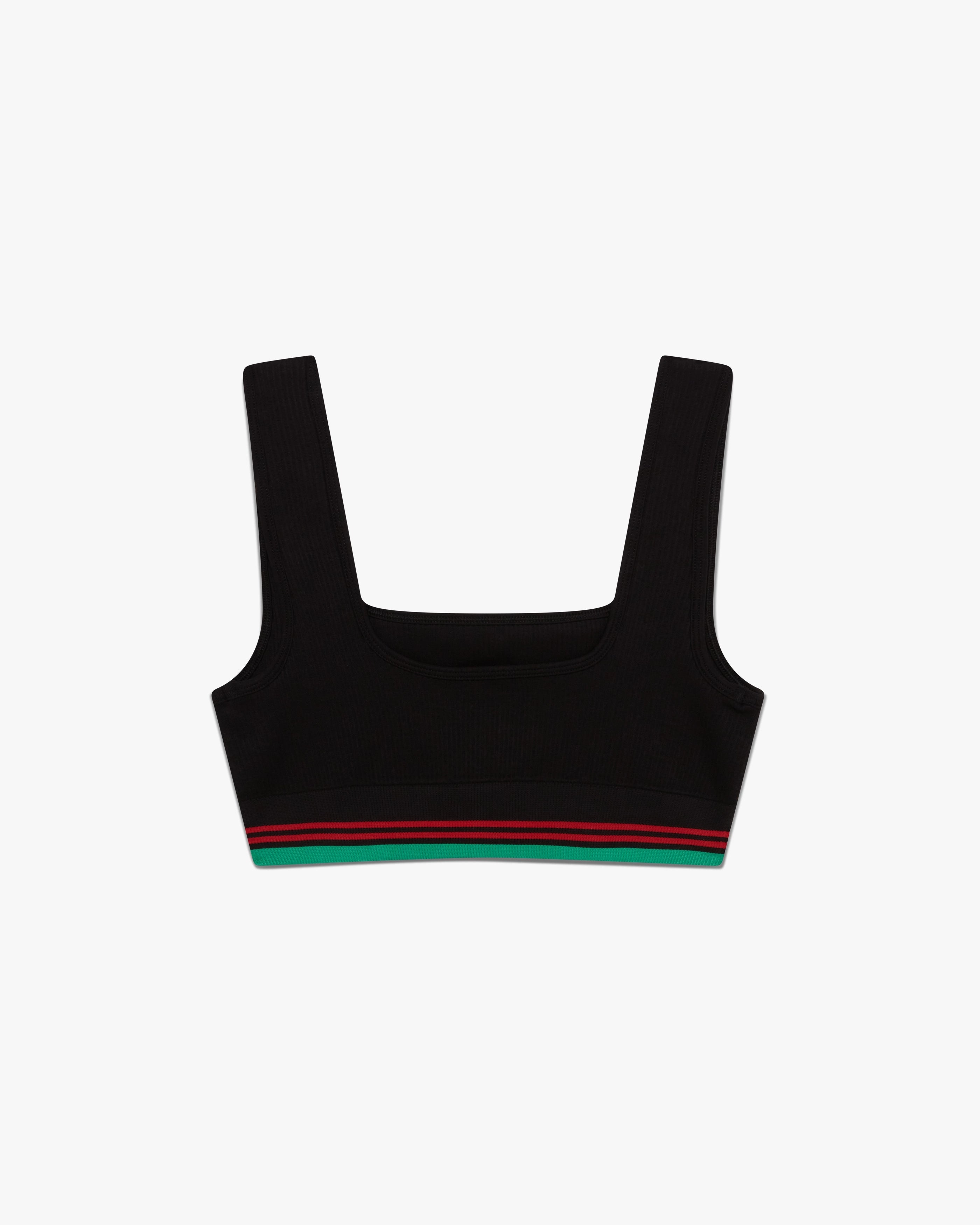 Black Seamless Bralette