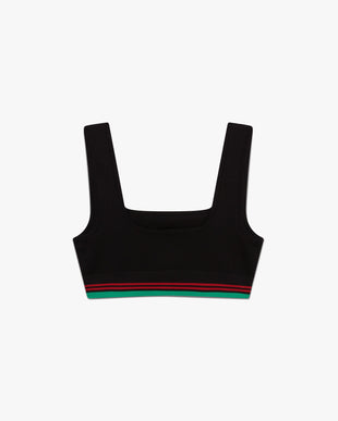 Black Seamless Bralette