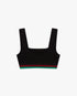 Black Seamless Bralette
