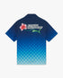Orchid Monogram Short Sleeve Silk Shirt