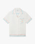 Dance Joy Short Sleeve Silk Shirt