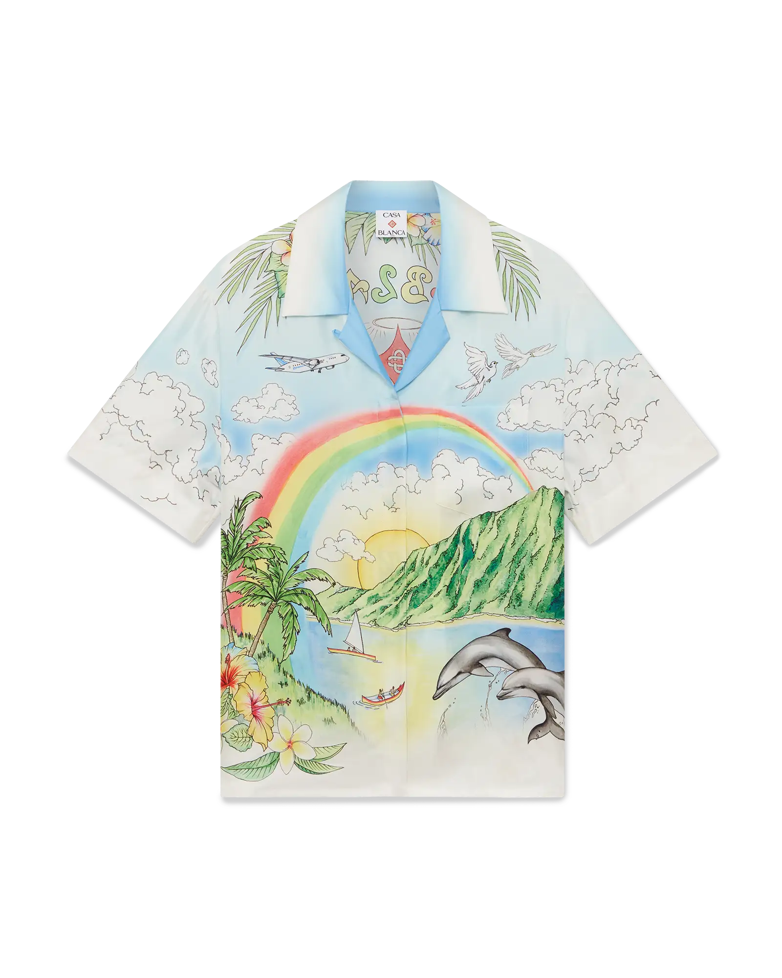 Aloha Short Sleeve Silk Shirt