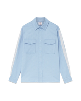 Blue Monogram Long Sleeve Shirt