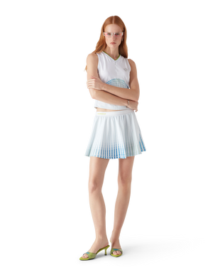 Tennis Printed Racer Skirt