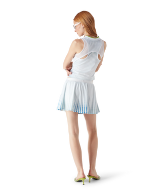 Tennis Printed Racer Skirt