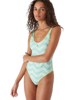Wavy Monogram Swimsuit
