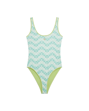 Wavy Monogram Swimsuit