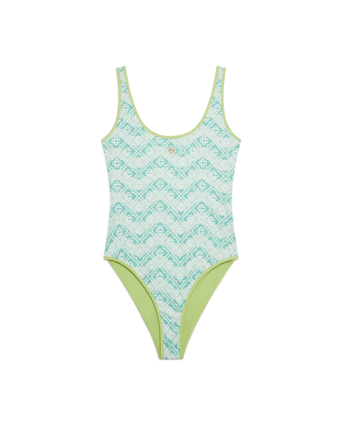 Wavy Monogram Swimsuit