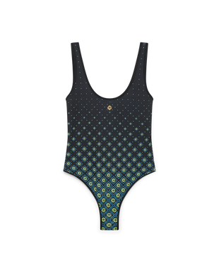 Degrade Monogram Swimsuit