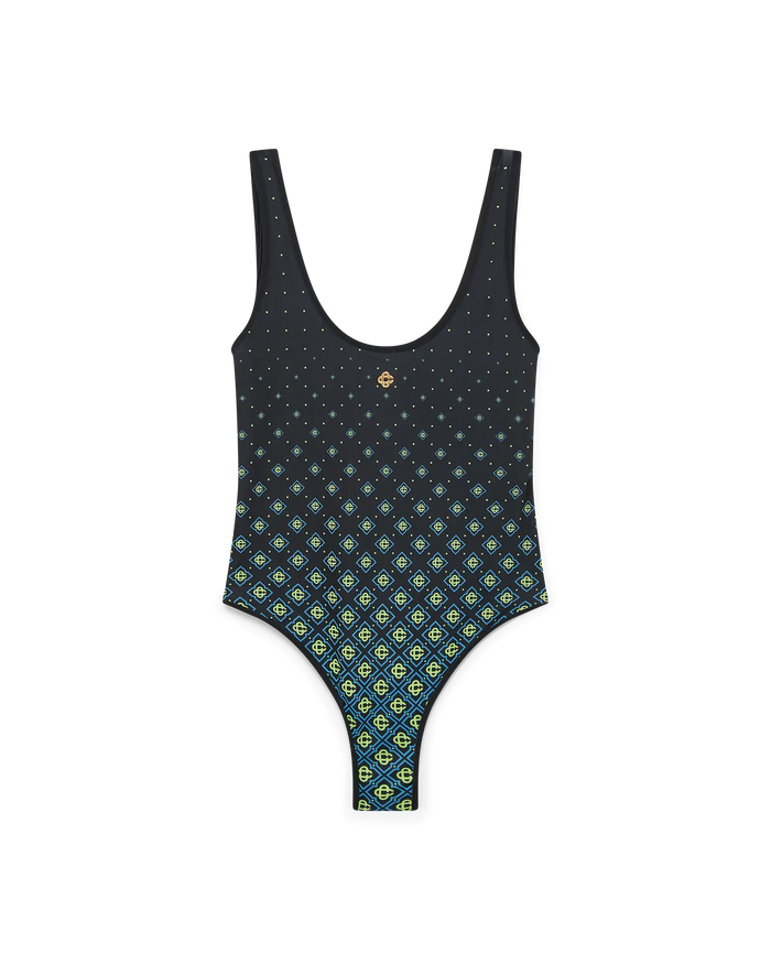 Degrade Monogram Swimsuit