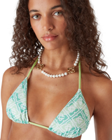 Wavy Monogram Bikini Top