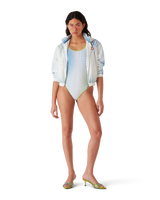 Gradient Printed Swimsuit