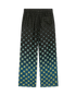 Degrade Monogram Silk Trousers