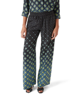 Degrade Monogram Silk Trousers