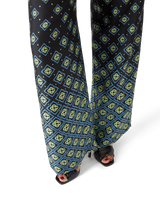 Degrade Monogram Silk Trousers