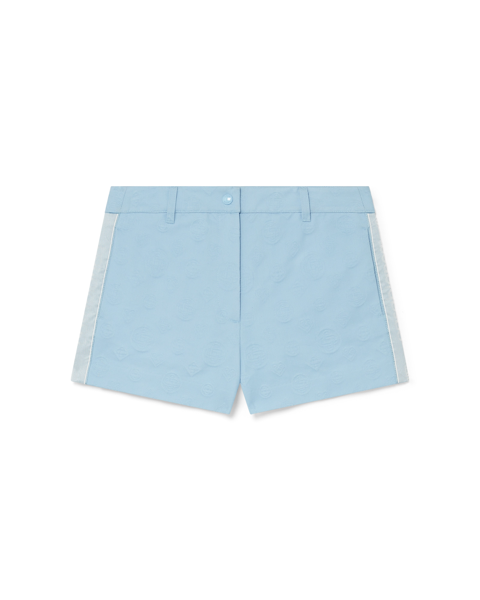 Monogram Mini Shorts