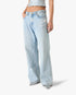 Light Wash Graffiti Denim Jeans