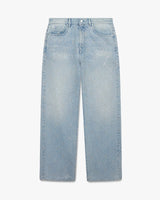 Light Wash Hotfix Baggy Jeans