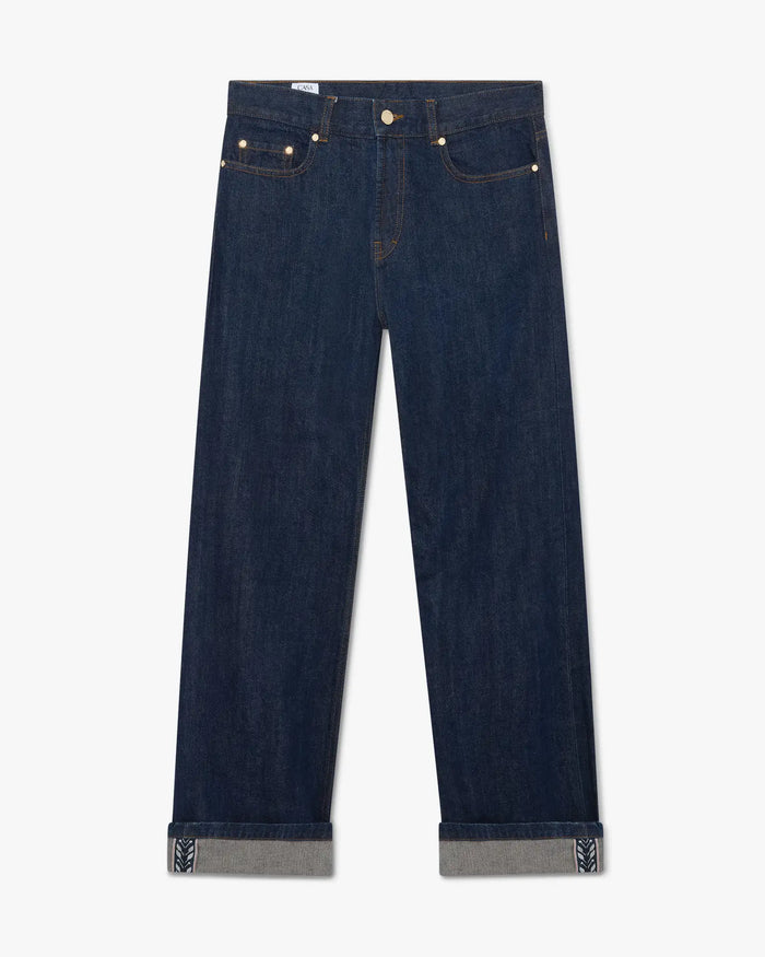 Indigo Baggy Jeans