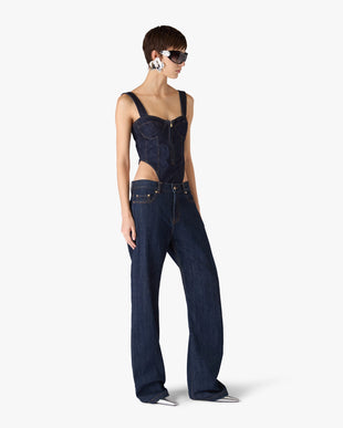 Indigo Baggy Jeans