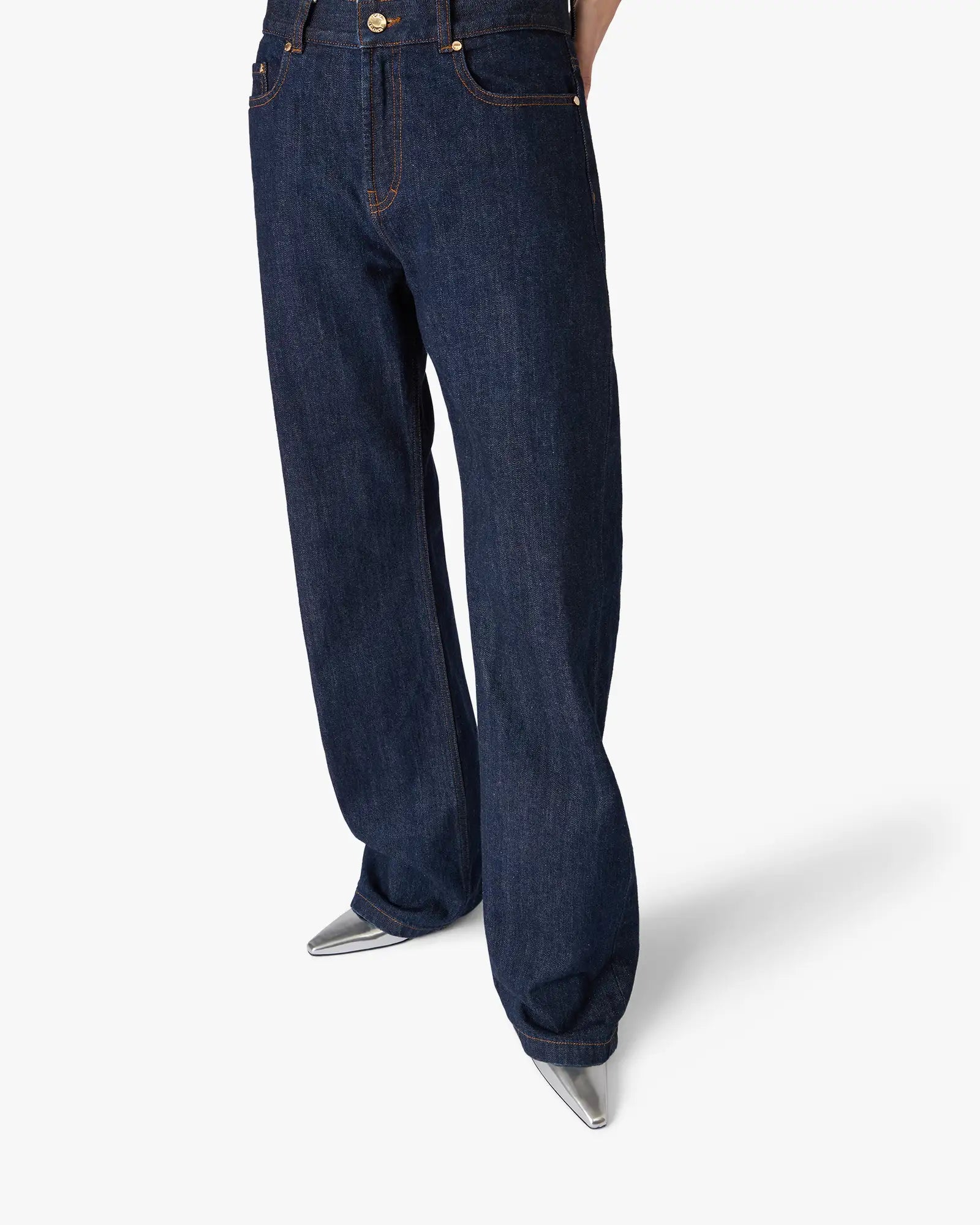 Indigo Baggy Jeans