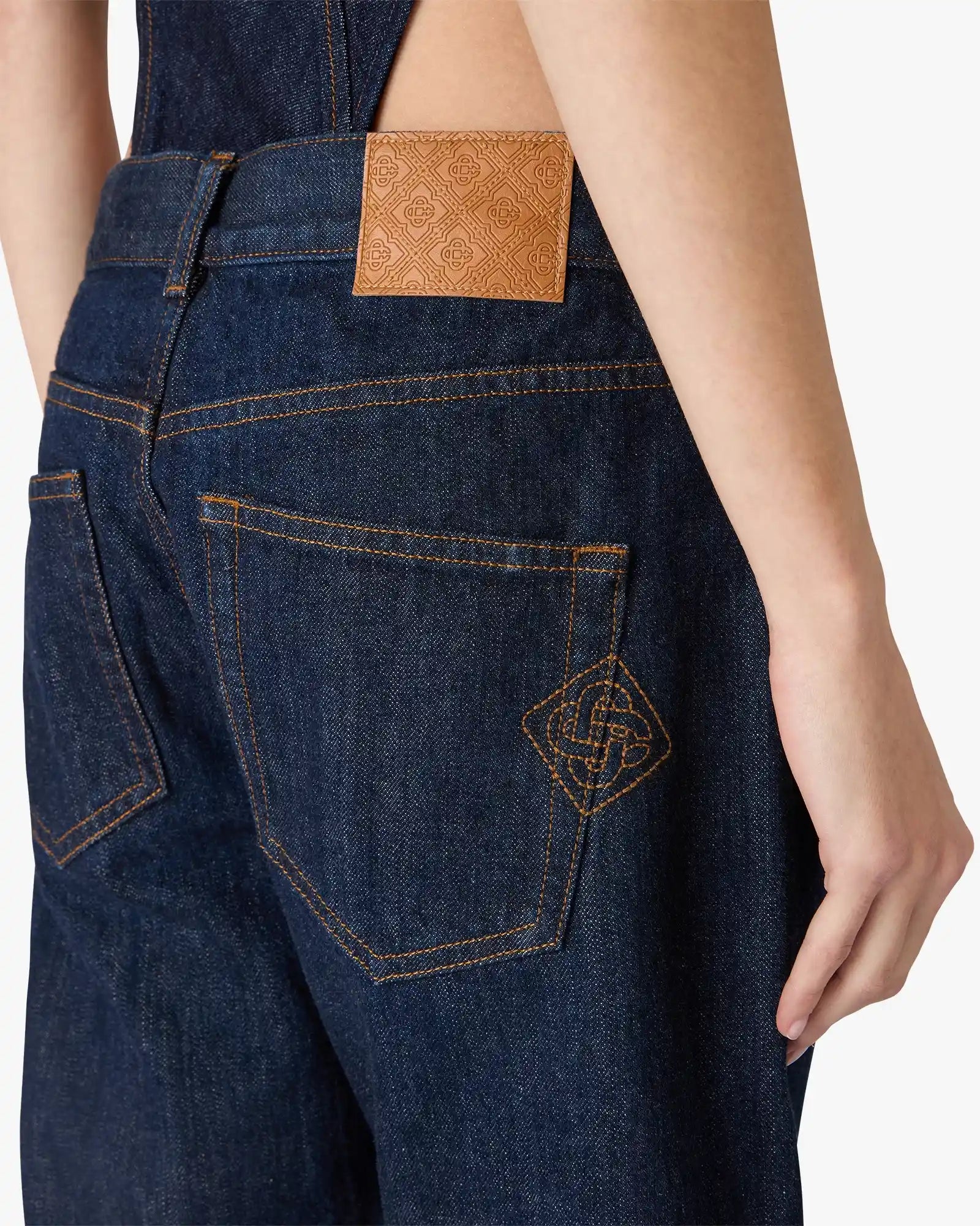 Indigo Baggy Jeans