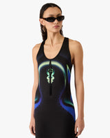 Robe longue moulante Sporchid