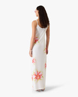 Glitch Orchid Soft Ribbed Maxi Dress