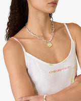 Glitch Orchid Soft Ribbed Maxi Dress