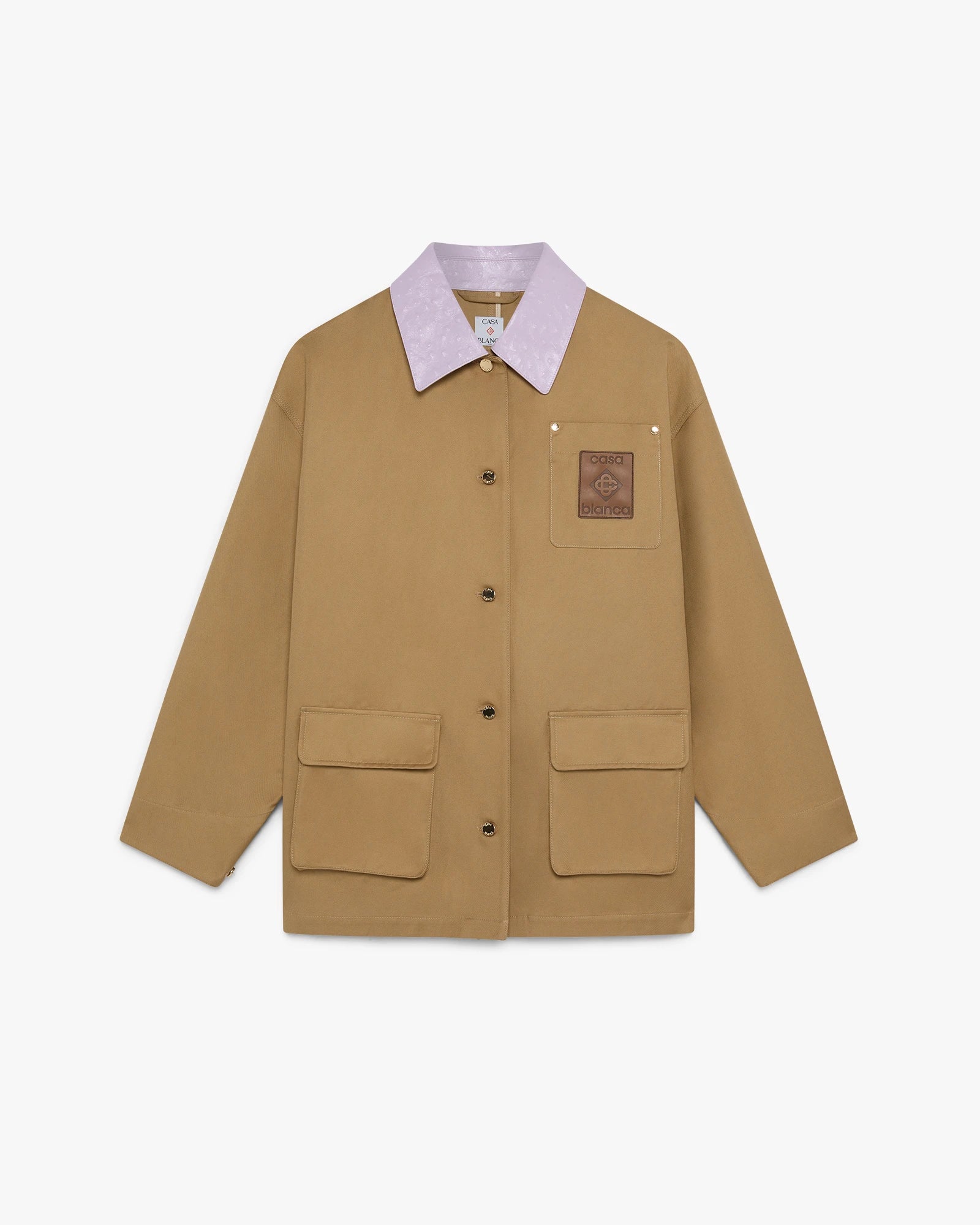 Beige Heavyweight Pocket Jacket