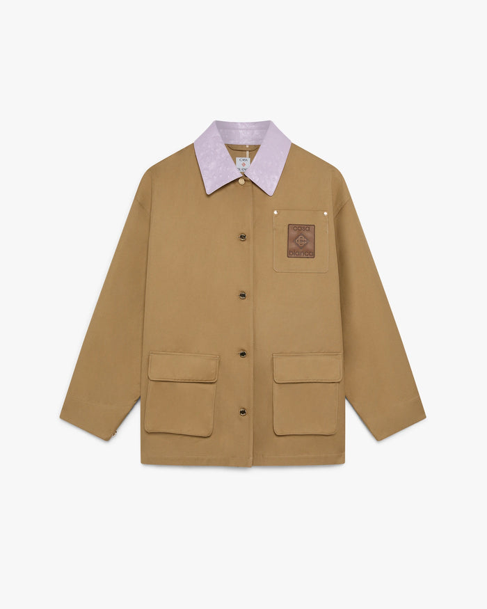Beige Heavyweight Pocket Jacket