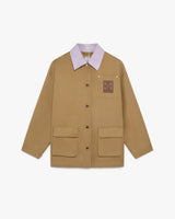 Beige Heavyweight Pocket Jacket