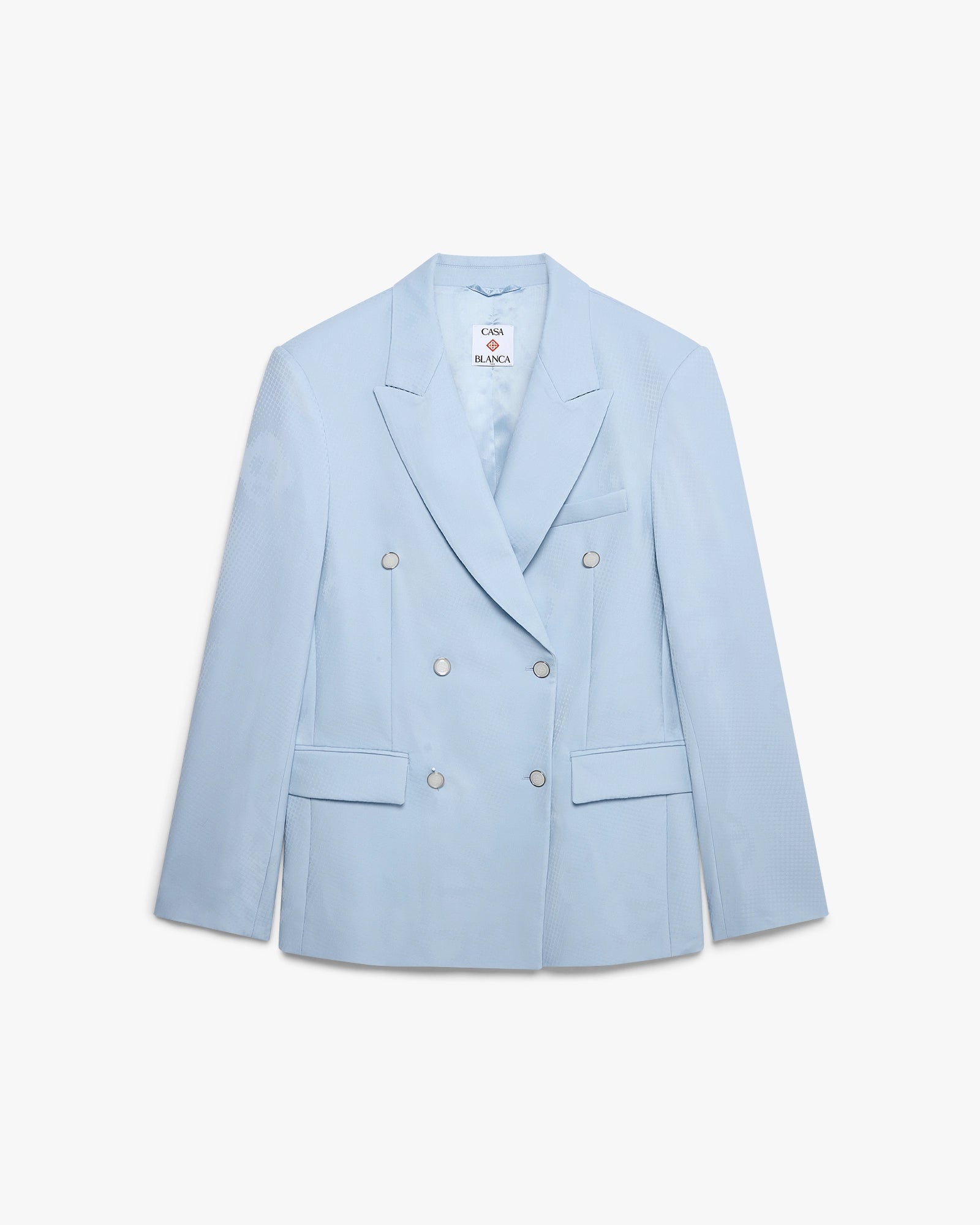 Blue Monogram Wool Jacquard Jacket