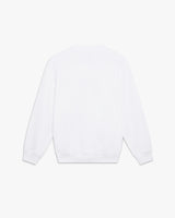 White Casa Way Loopback Sweatshirt