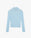 Blue Monogram Jacquard Cropped Top
