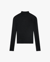 Black Monogram Jacquard Cropped Top