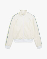 White Laurel Track Zip Jacket