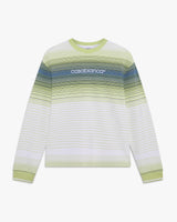 Green Striped Long Sleeve T-Shirt