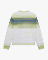 Green Striped Long Sleeve T-Shirt