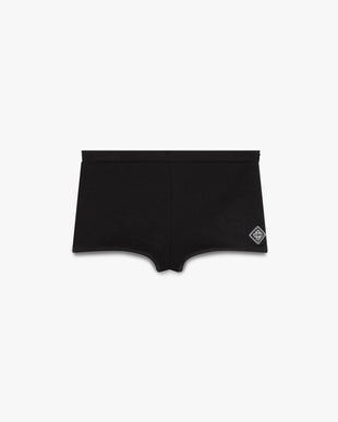 Black Rave Hot Pants