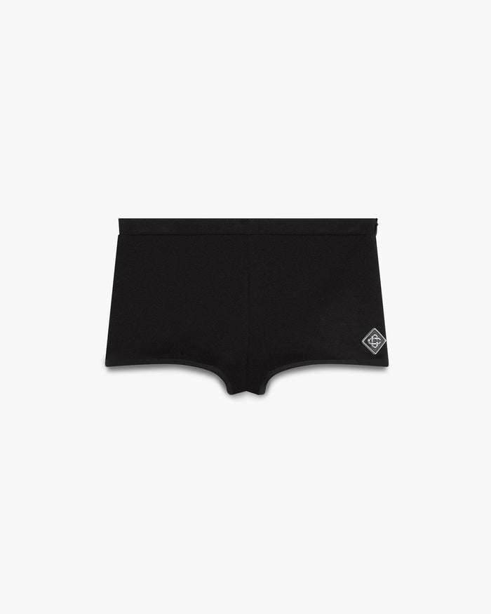 Black Rave Hot Pants
