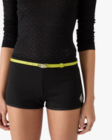 Black Rave Hot Pants