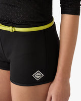 Black Rave Hot Pants