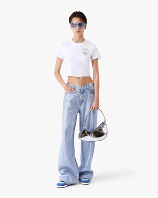 White Casa Way Baby Short Sleeve T-Shirt