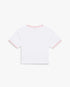 Collage D'Icones Graphiques Ringer Baby Short Sleeve T-Shirt