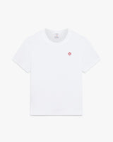 Classic Embroidery Patch Fitted Short Sleeve T-Shirt