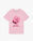 Pink Embellished CC Smile Fitted Short Sleeve T-Shirt