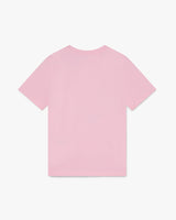 Pink Embellished CC Smile Fitted Short Sleeve T-Shirt